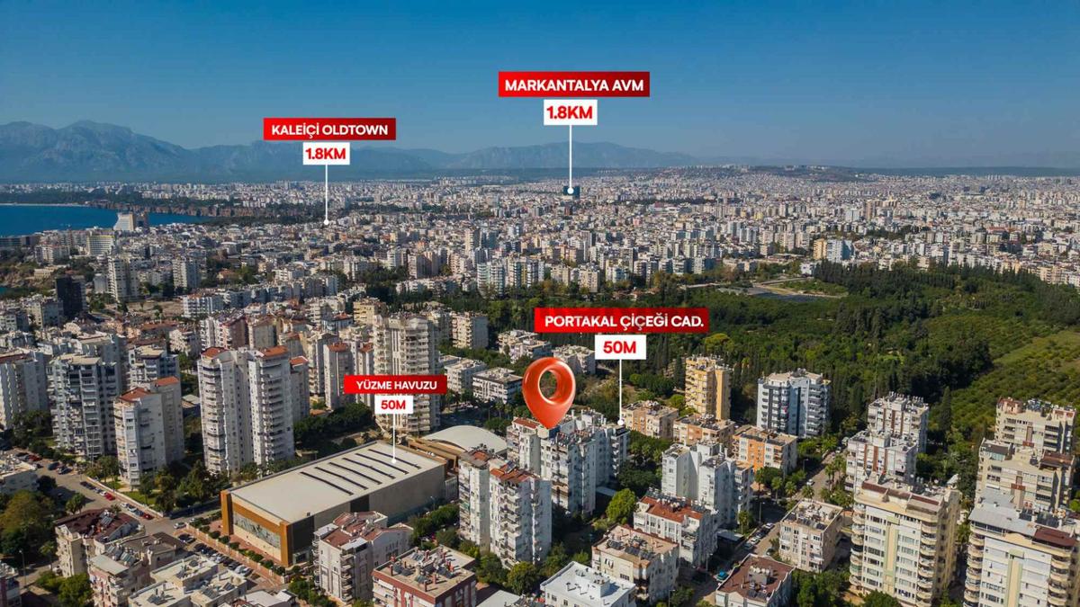 Muratpaşa / Yeşilbahçe'de 4+1 Daire - 42