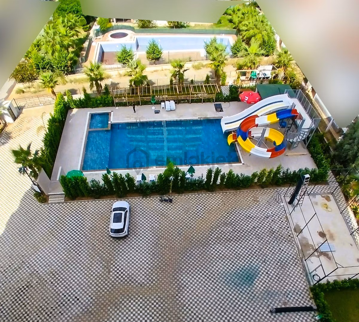 Tece Deniz Mah.de Havuzlu, Aqua Parklı 1+1 Concept Daire