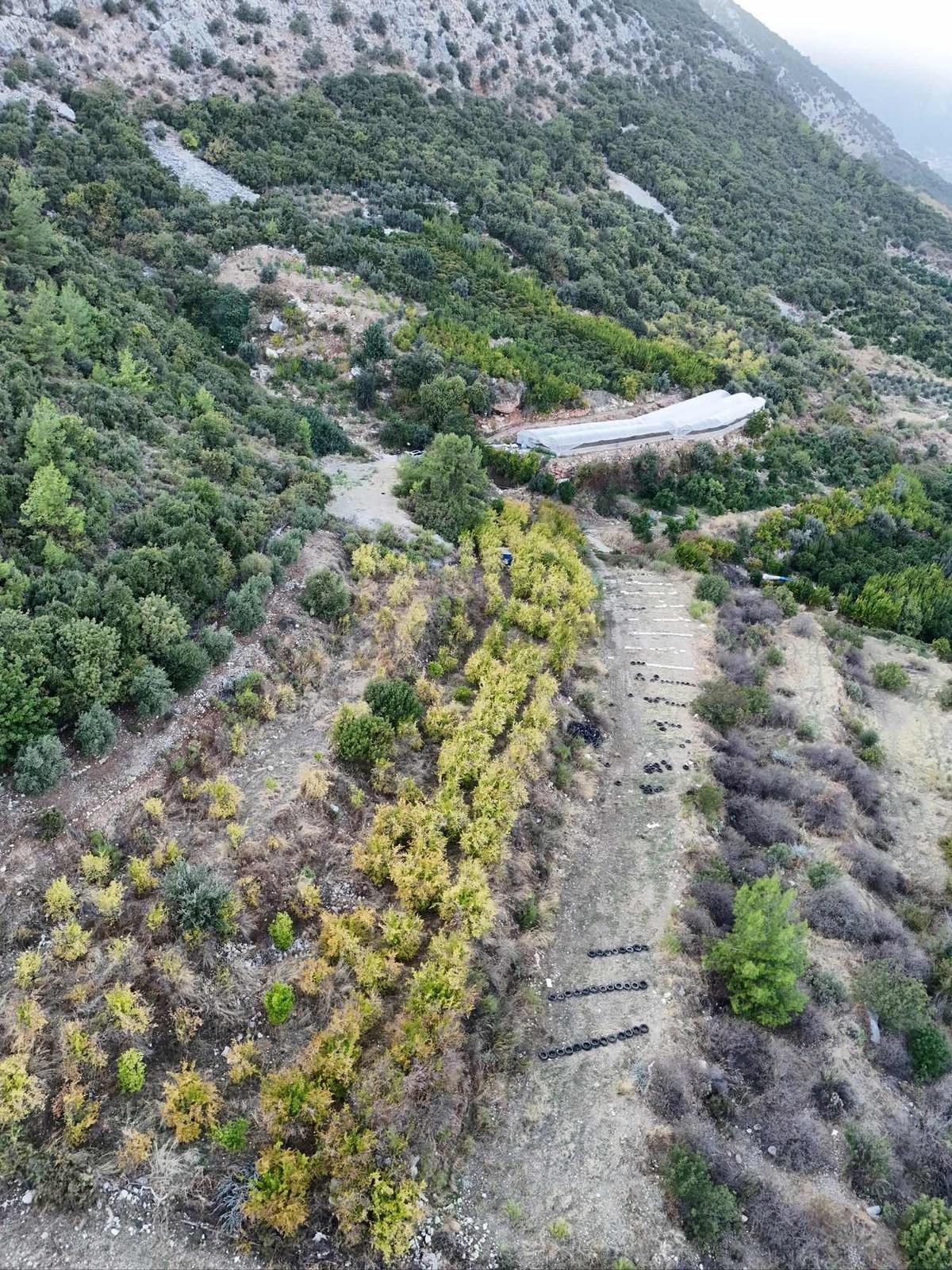 Full Deniz Manzaralı Bir Kısmı İmatlı Finike De Arsa Ve Tarla - 2