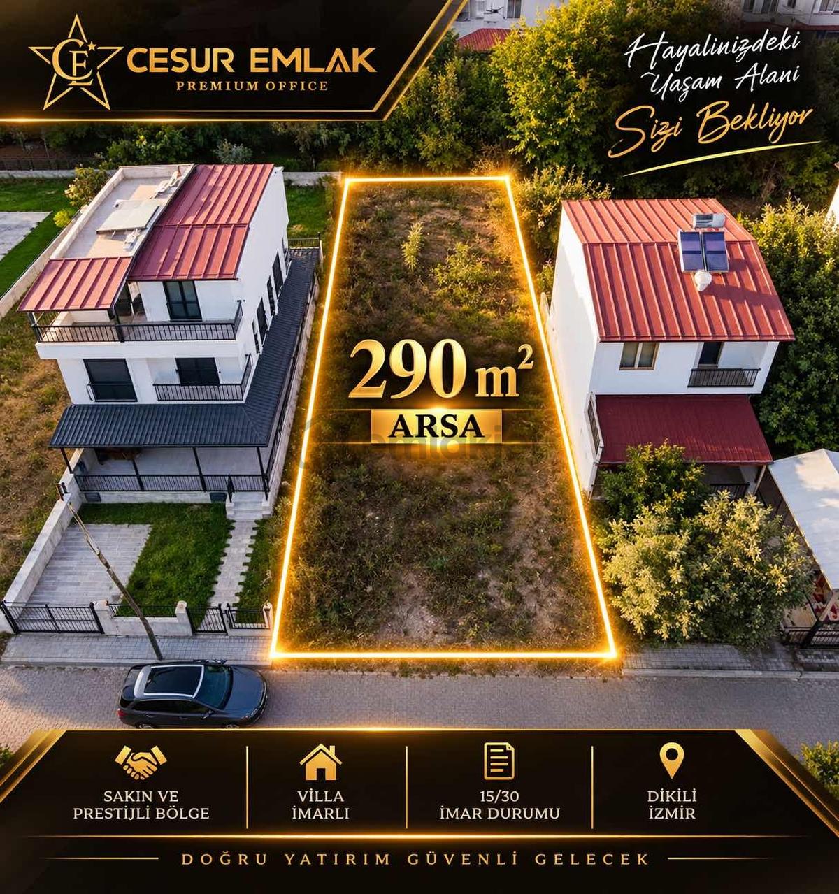 Gülkent Sitesinde Satılık 290m2 Arsa - 10