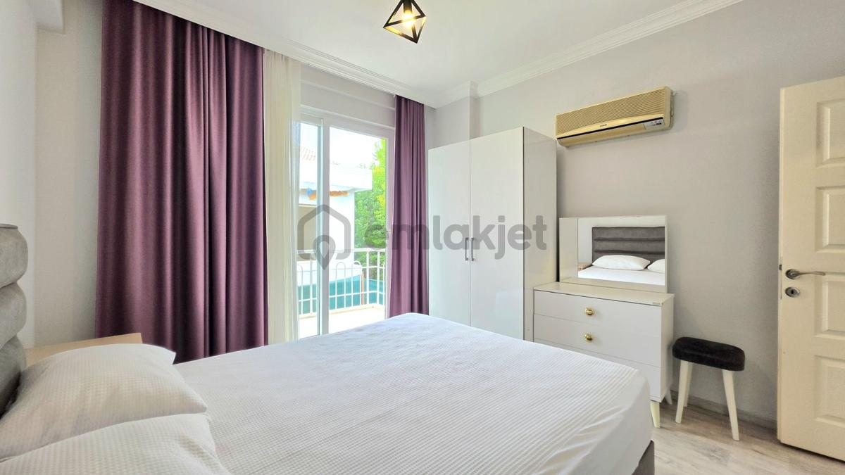 Fethiye Çalış'ta Kiralık 2+1 90m2 Eşyalı Daire - 15