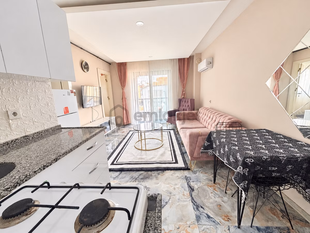 Horizon Garden Yanı 1+1 (depozitosuz) Ara Kat Balkonlu - 9