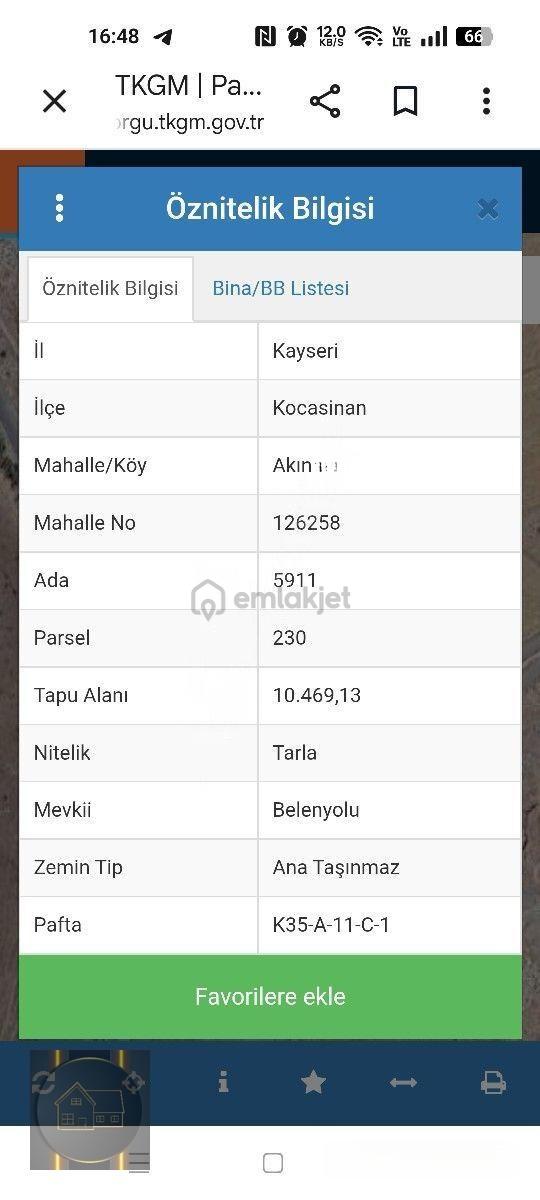 Satlık Çiftlik Arsası Akınde - 4
