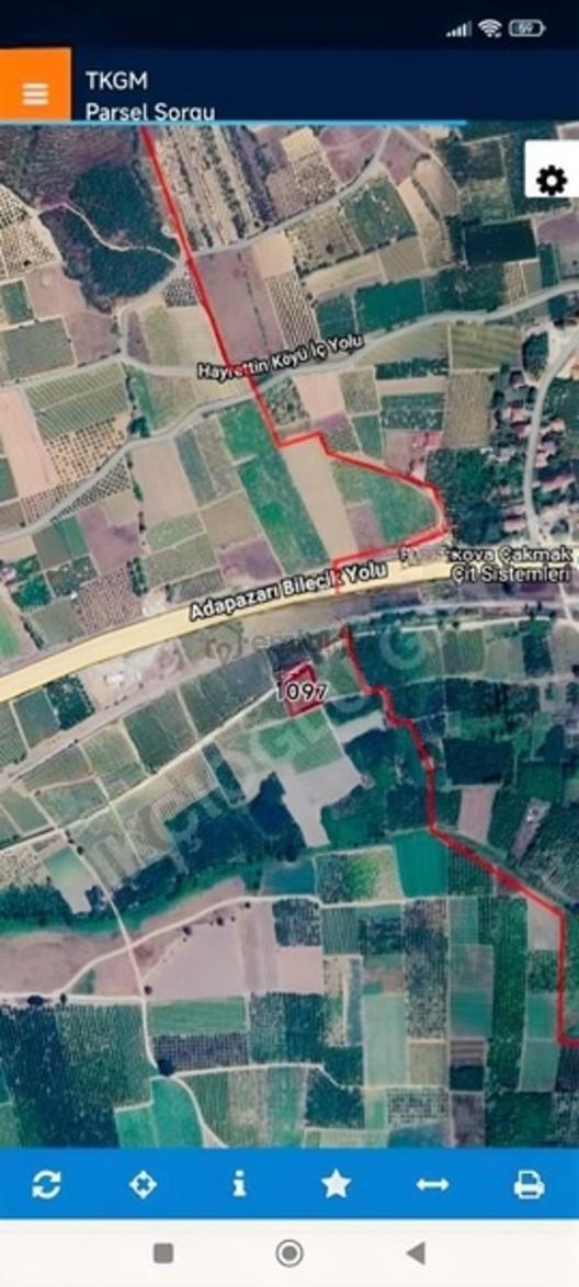 Acil Satılık Tarla 1.629m2 Tek Tapu - 4