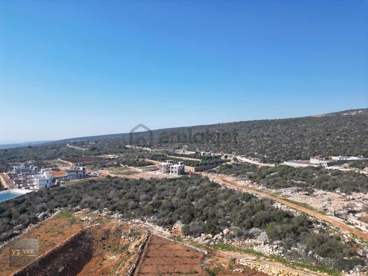 Full Deniz Manzaralı Villa İmarlı Arsa - 5