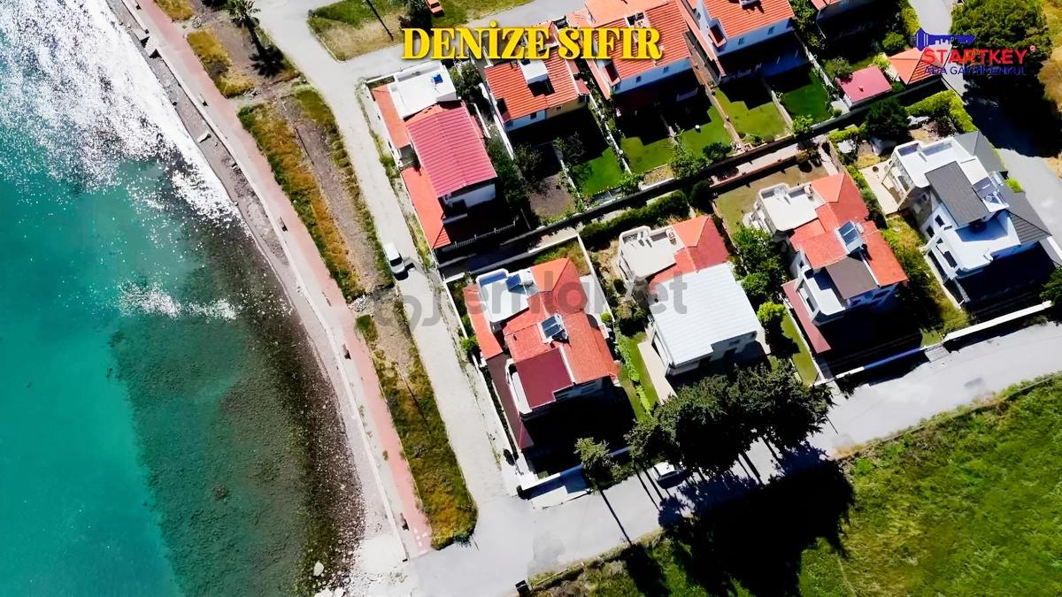 Mordoğan Manal'da Denize Sıfır 3+1 Özel Mülk - 14
