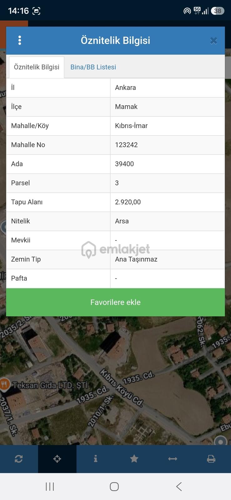 Akbal'dan Cadde Dibi Bir Daire Getirili 160m2 Satılk İmarlı Arsa - 21