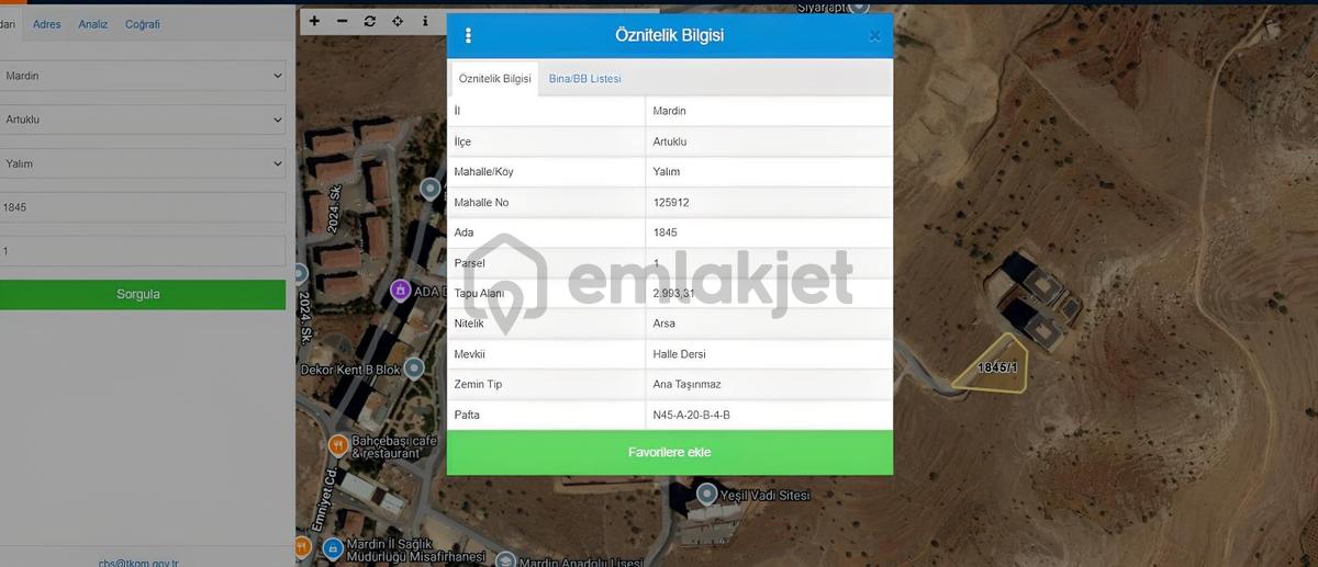 Mardin Artuklu Yalım Mahde 11 Kat Konut İmarlı - 10
