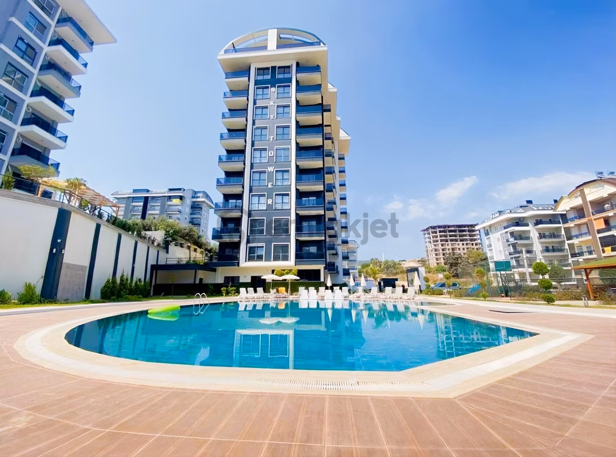 Avsallar Sky Tower Lüks Daire 4.kat 1+1 45m2 İskanlı - 37