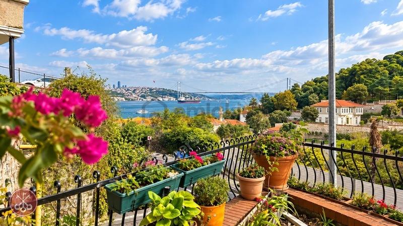 Üsküdarda Boğaz Manzaralı 2+1 Kiralık Daire - 10