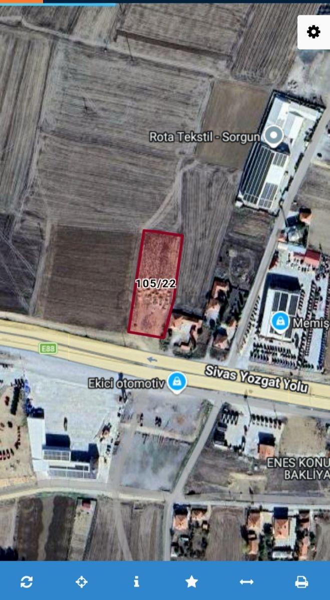 Ana Yola Sıfır, Kiralık Ticari Arsa - 13