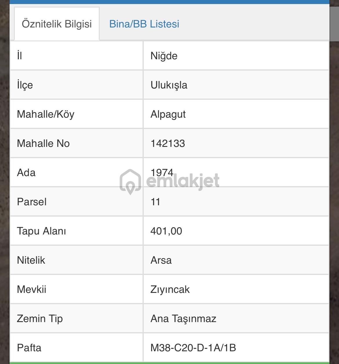 Ulukışla 1.toki Arkası Satılık Arsa - 3