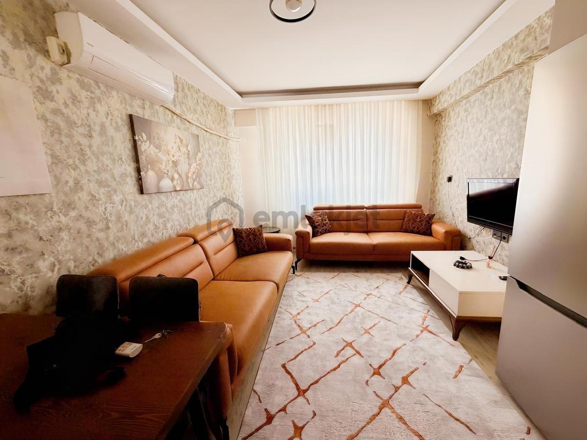Lüks Eşyalı Bahçeli Doğalgazlı Kiralık 1+1 Daire - 2