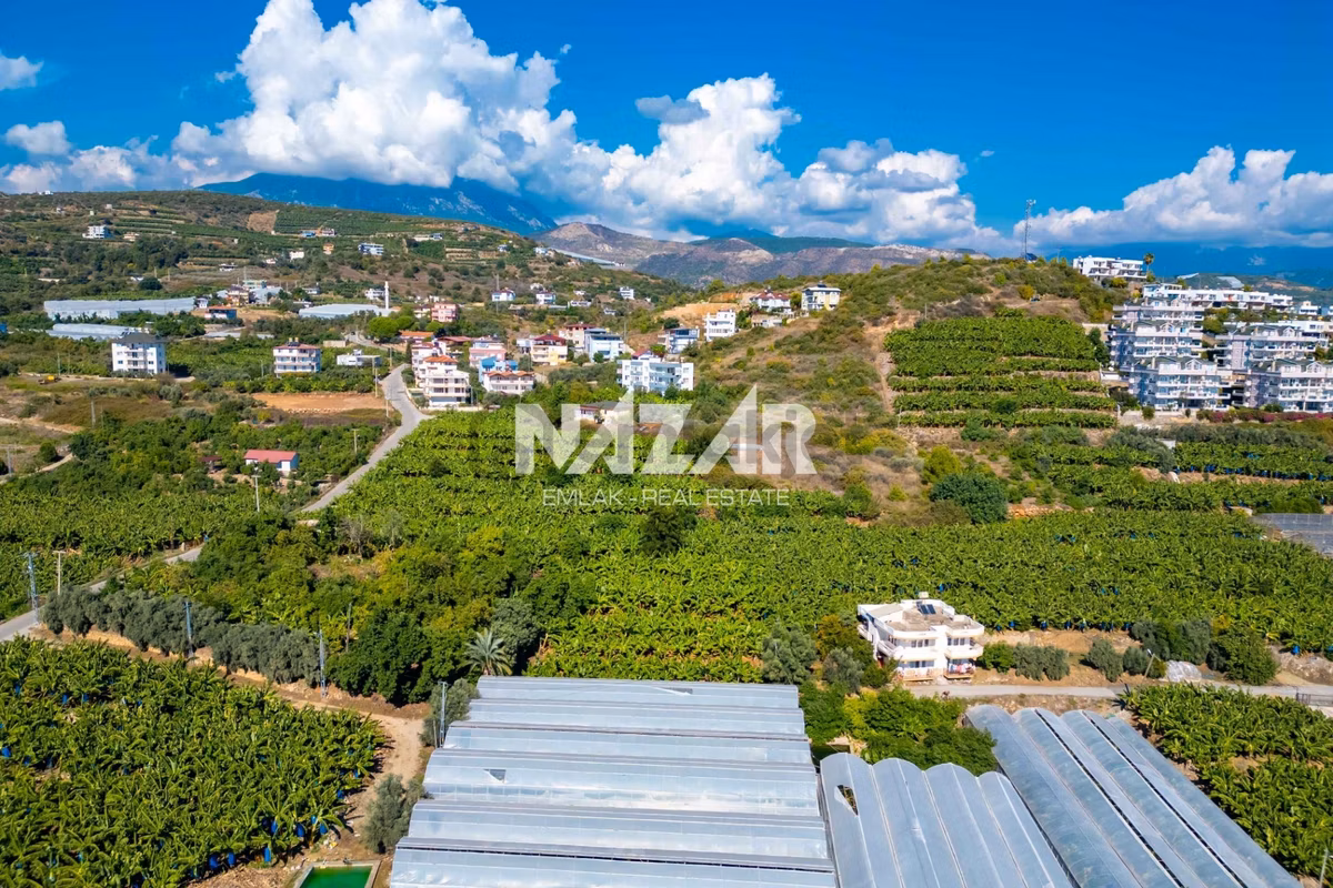 Alanya İshaklı’da 1.665 M2 Deniz Manzaralı Tarla - 17