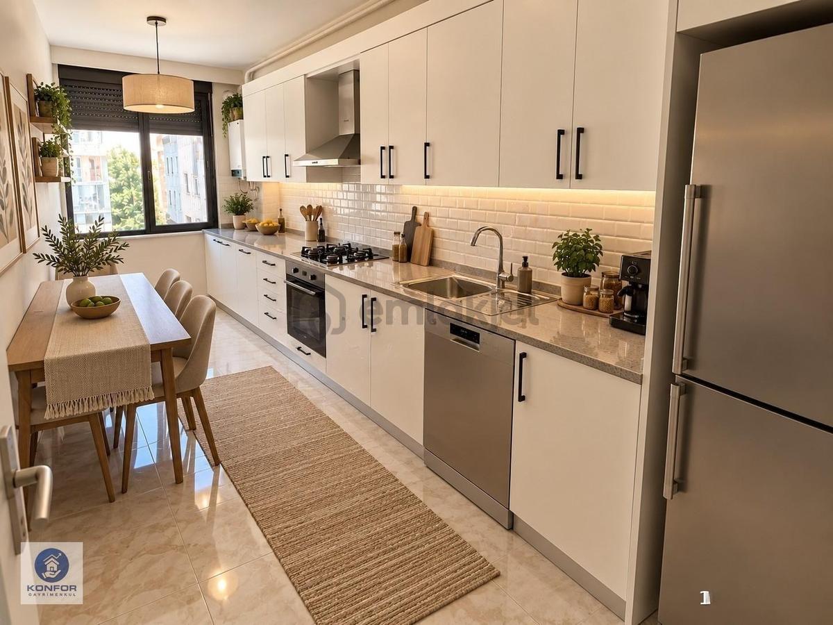 █ Konfor █ Küçükyalı'da Ön Cephe Sıfır Bina'da 2+1 90m² - 22
