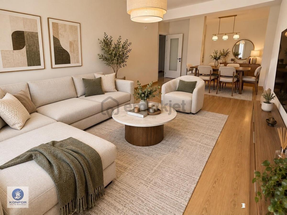█ Konfor █ Küçükyalı'da Ön Cephe Sıfır Bina'da 2+1 90m² - 7