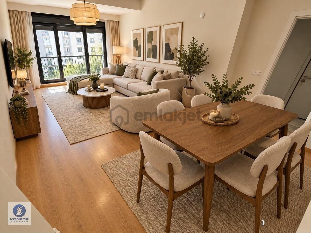 █ Konfor █ Küçükyalı'da Ön Cephe Sıfır Bina'da 2+1 90m² - 11
