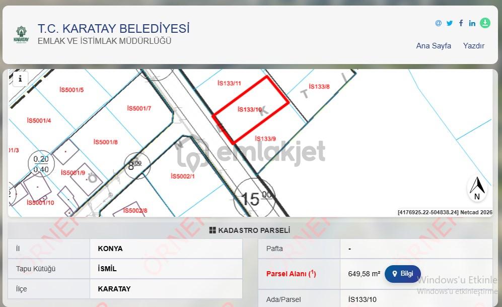 İsmil'de Satılık Müstakil İmarlı Arsa(konut+ticari) - 26
