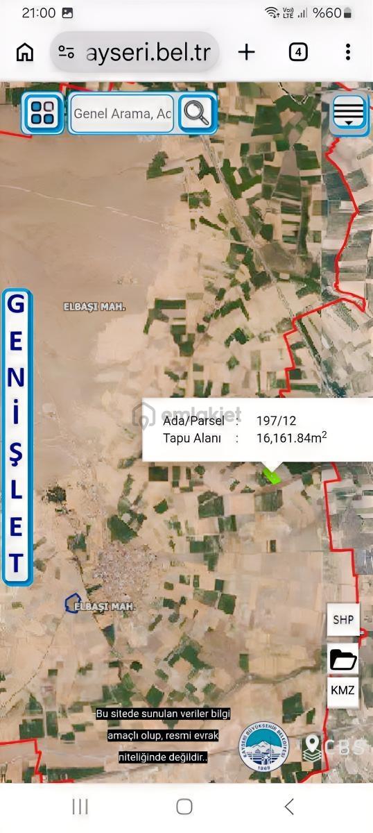 Bünyan Elbaşıda 16161 M2 Sulu Tarla - 6