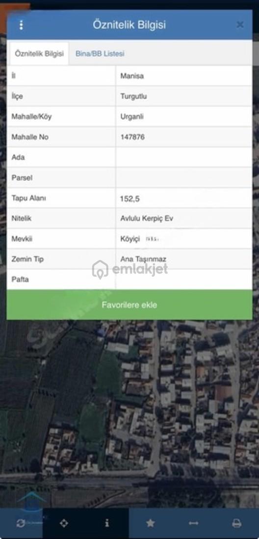 Urganlı Köy İçinde 152,5 M2 İki Katlı Satılık Müstakil