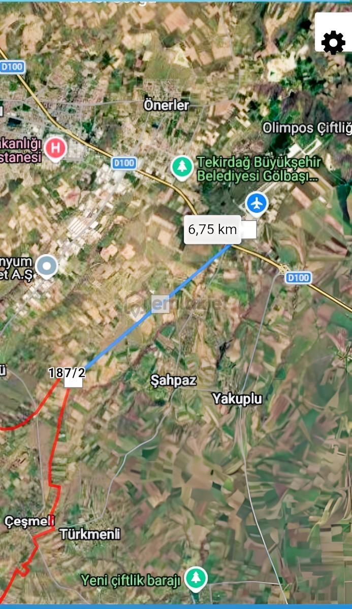Tekirdag Marmaraereglisi Çorlu Hava Alanına Yakın