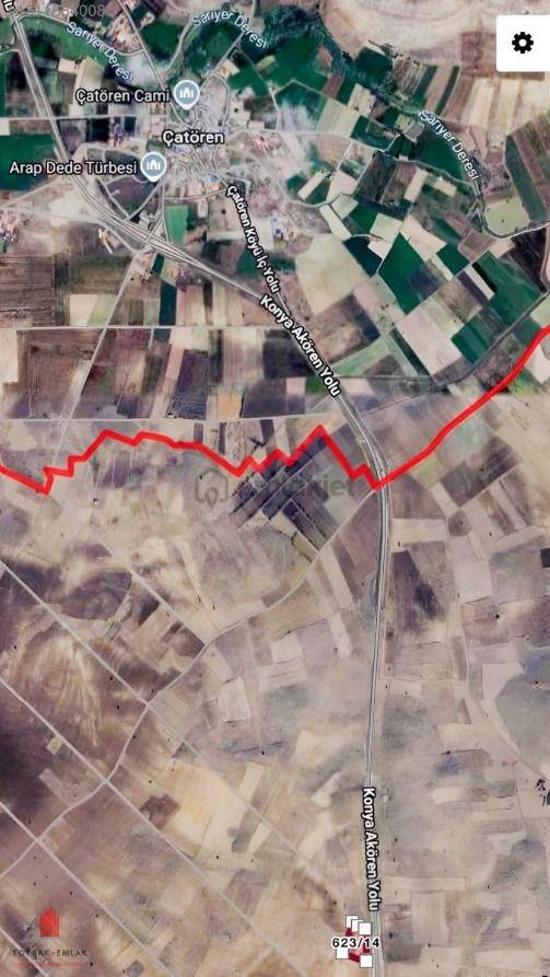 Akören Yoluna Cepheli 7334m2 Satılık Tarla - 3