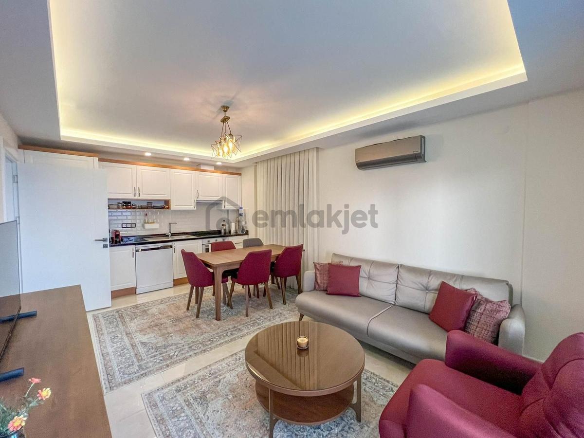 Alanya Mahmutlarda Denize İlk Sitede Deniz Manzaralı 2+1 Daire - 6