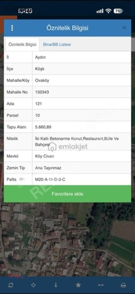Aydın Köşkte Ticari + Konut İmarlı Satılık Arsa - 2