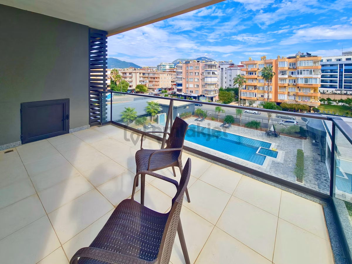 Alanya Oba'da Manzaralı Ve Denize Sadece 100 M Mesafede 2+1 Daire - 19