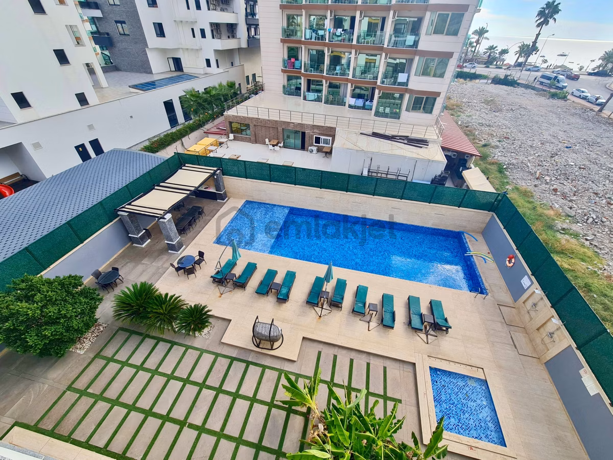 Alanya Oba'da Manzaralı Ve Denize Sadece 100 M Mesafede 2+1 Daire - 23
