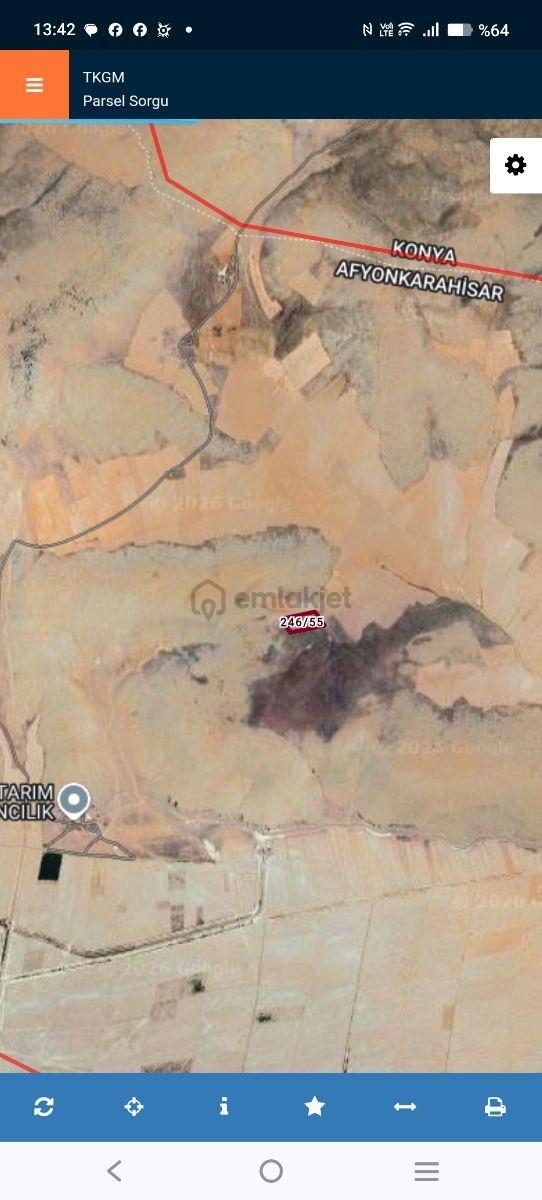 Afyon Sultandağı Üçkuyular Da Satılık Tarla - 3
