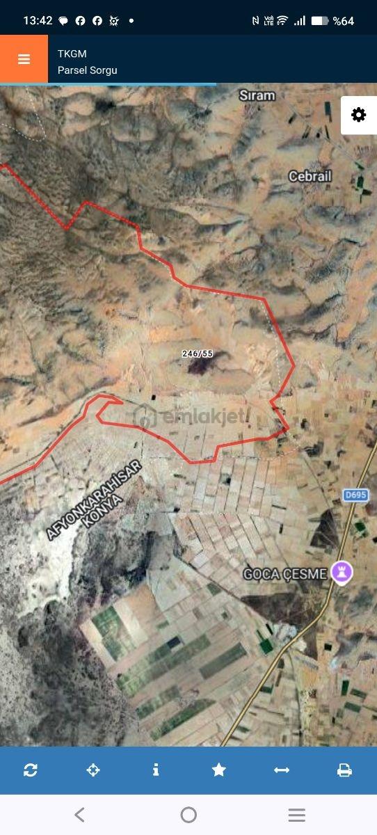 Afyon Sultandağı Üçkuyular Da Satılık Tarla - 2