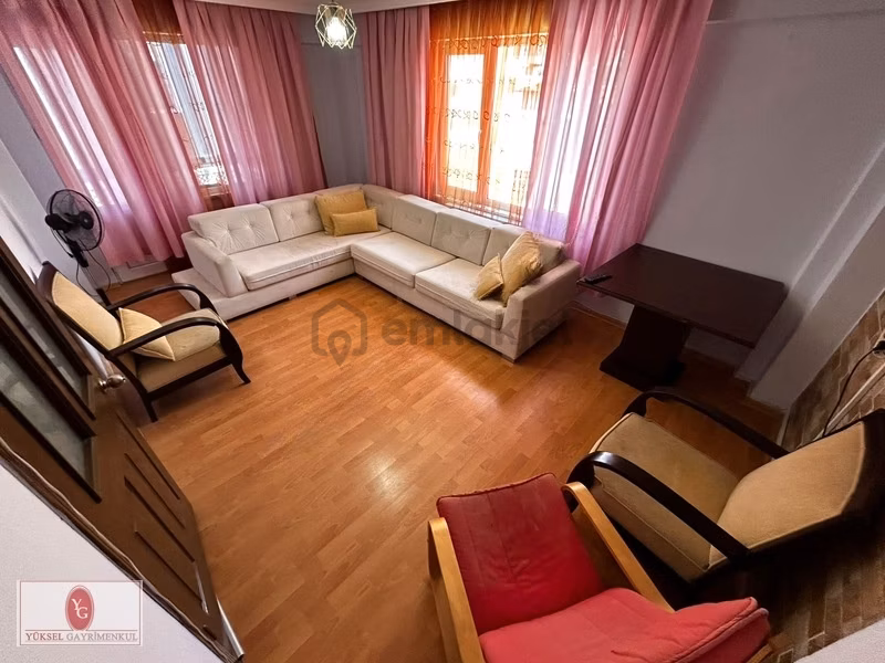 Yüksel'den Akçay'da Denize 100mt Full Eşyalı 2+1 Kiralık Daire