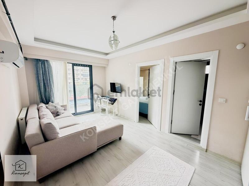 Konsept'den Site İçi Lüks Arakat Eşyalı Satılık 1+1 Daire - 5