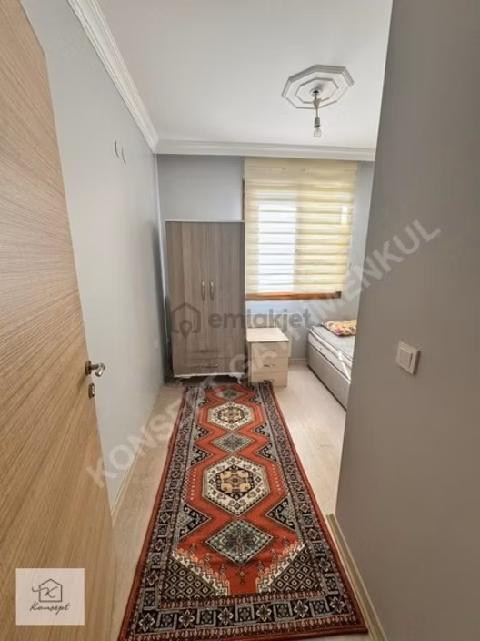 Konsept'ten Geniş M2 Temiz Eşyalı Satılık 1+1 Daire - 10