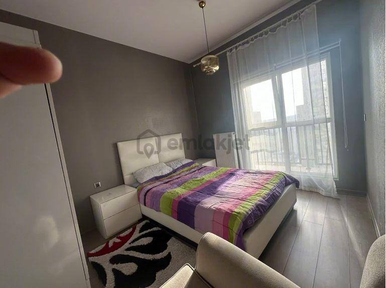 Site İçerisinde 1+1 Havuz Manzaralı Eşyalı Daire - 5