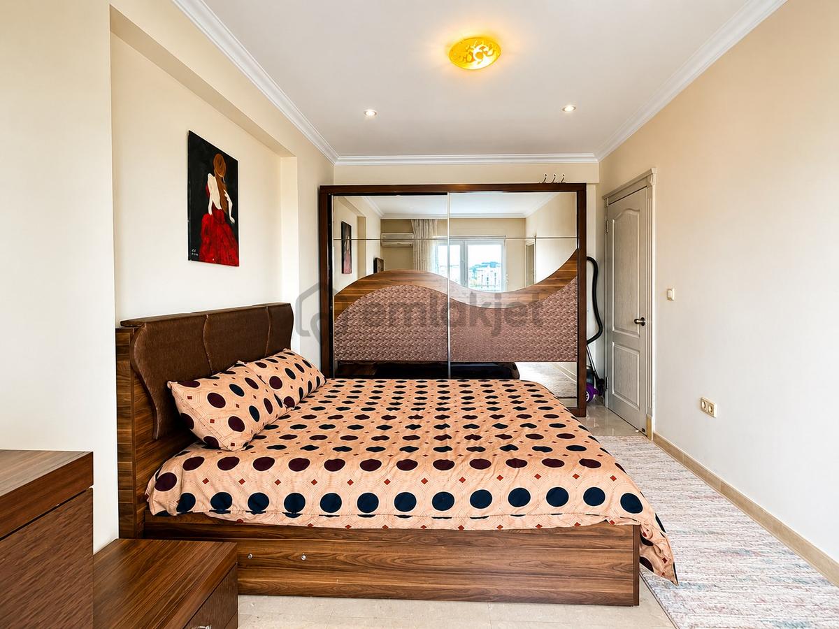 Alanya Mahmutlarda Denize Sıfır Full Deniz Manzaralı 2+1 Daire - 10