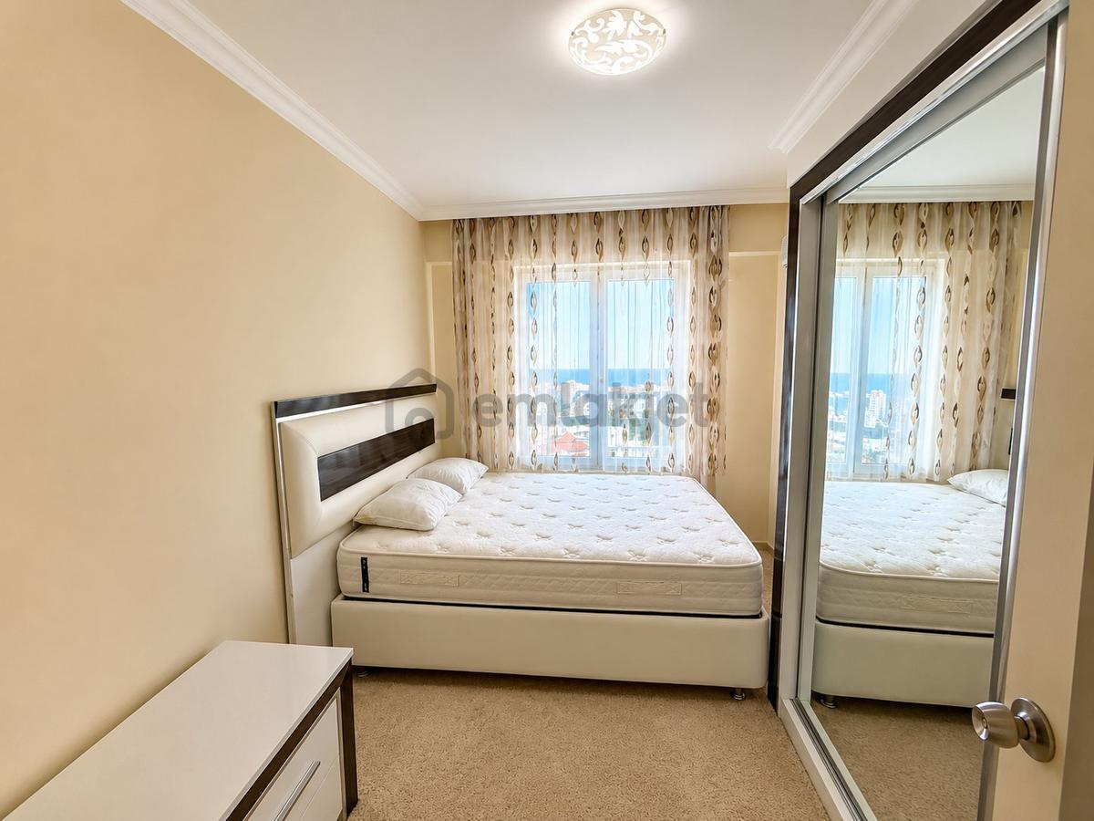 Alanya Mahmutlarda Denize Sıfır Full Deniz Manzaralı 2+1 Daire - 12