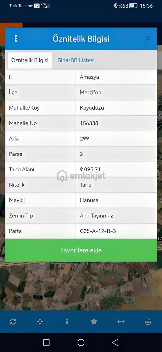 Erka Emlak'tan Kayadüzünde 9095 M2 Tarla