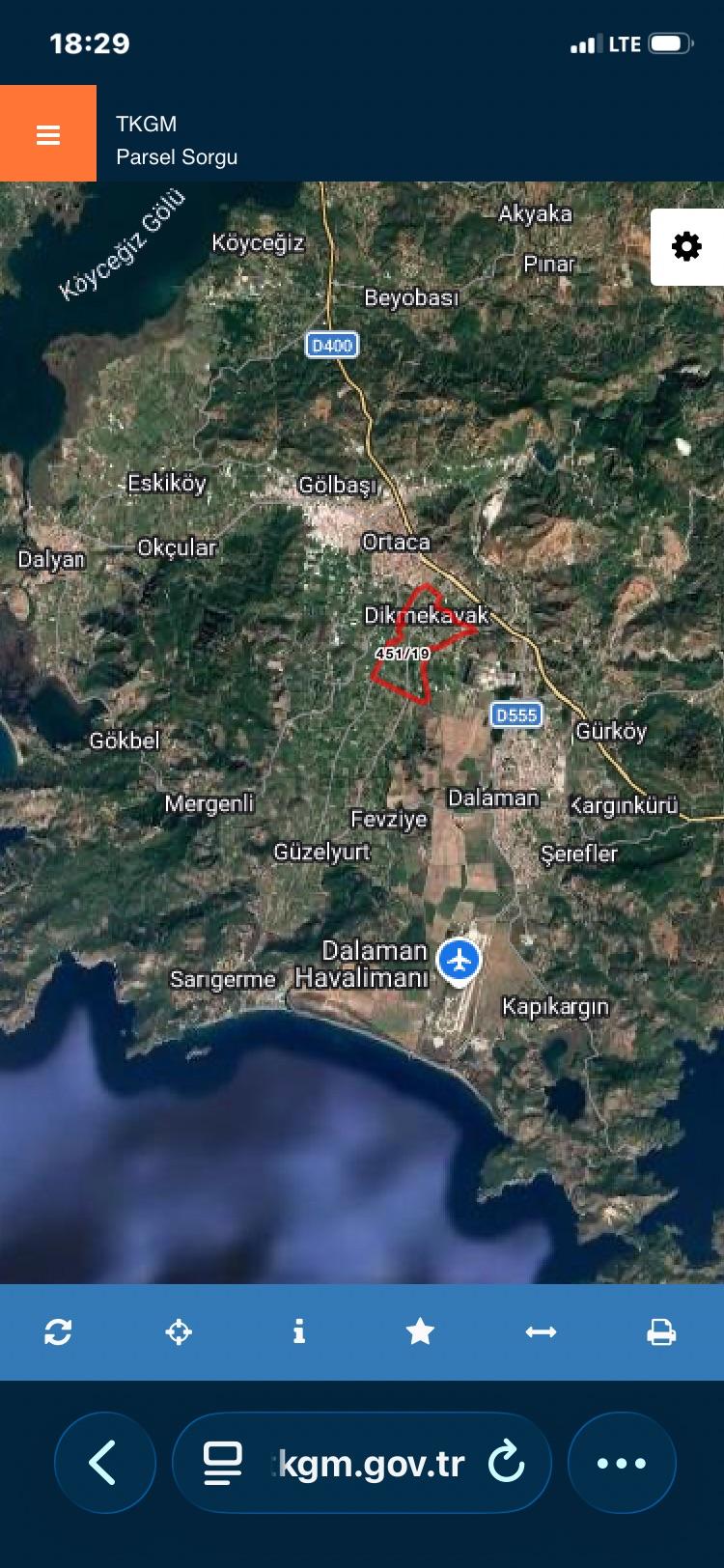 Ortaca Dikmekavak'ta 10.000 M² Satılık Bağ Ve Bahçe - 8