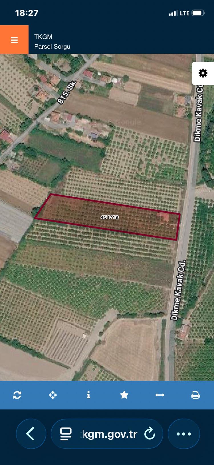 Ortaca Dikmekavak'ta 10.000 M² Satılık Bağ Ve Bahçe - 12