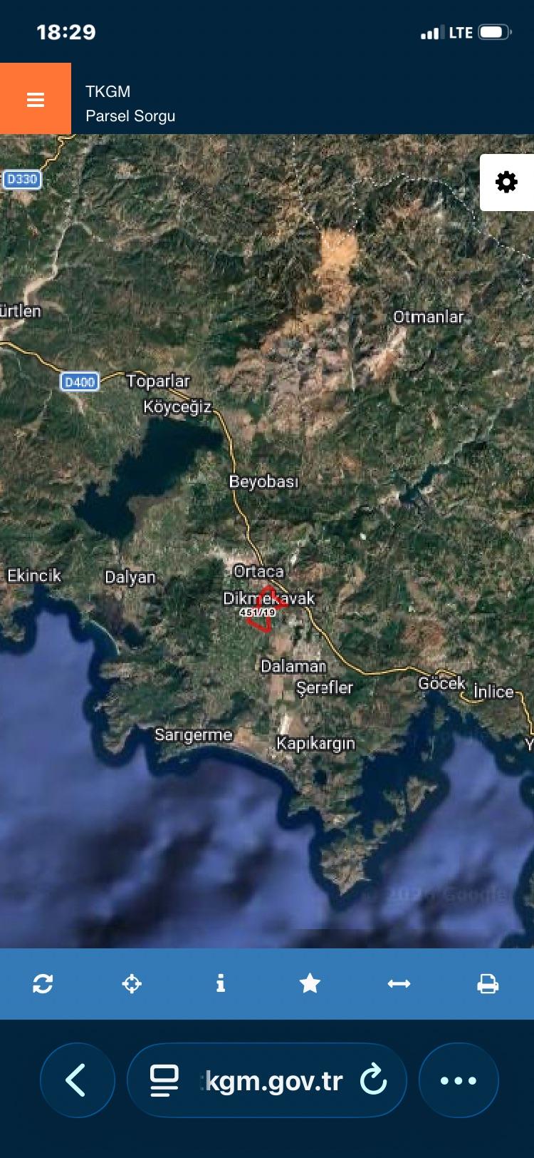 Ortaca Dikmekavak'ta 10.000 M² Satılık Bağ Ve Bahçe - 7