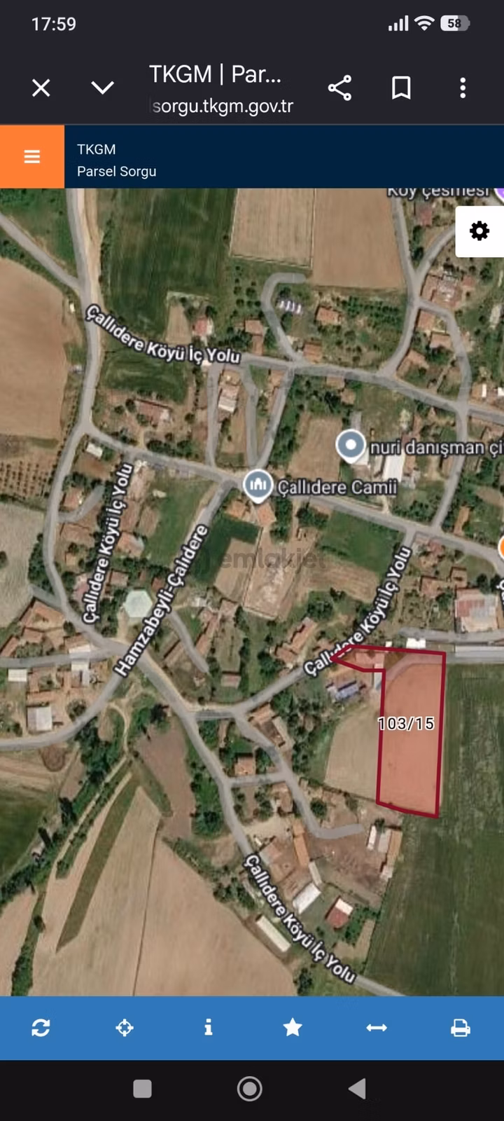 Edirne Çallıdere Köyünde 3 Kat İmarlı Köy İçinde 5000 M2 Arsa - 6