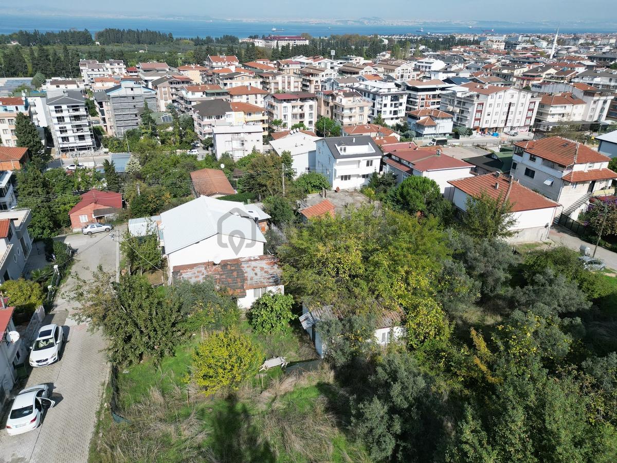 İsmetpaşa'da Deniz Manzaralı Değerli Lokasyonda %40 İmarlı Arsa - 4