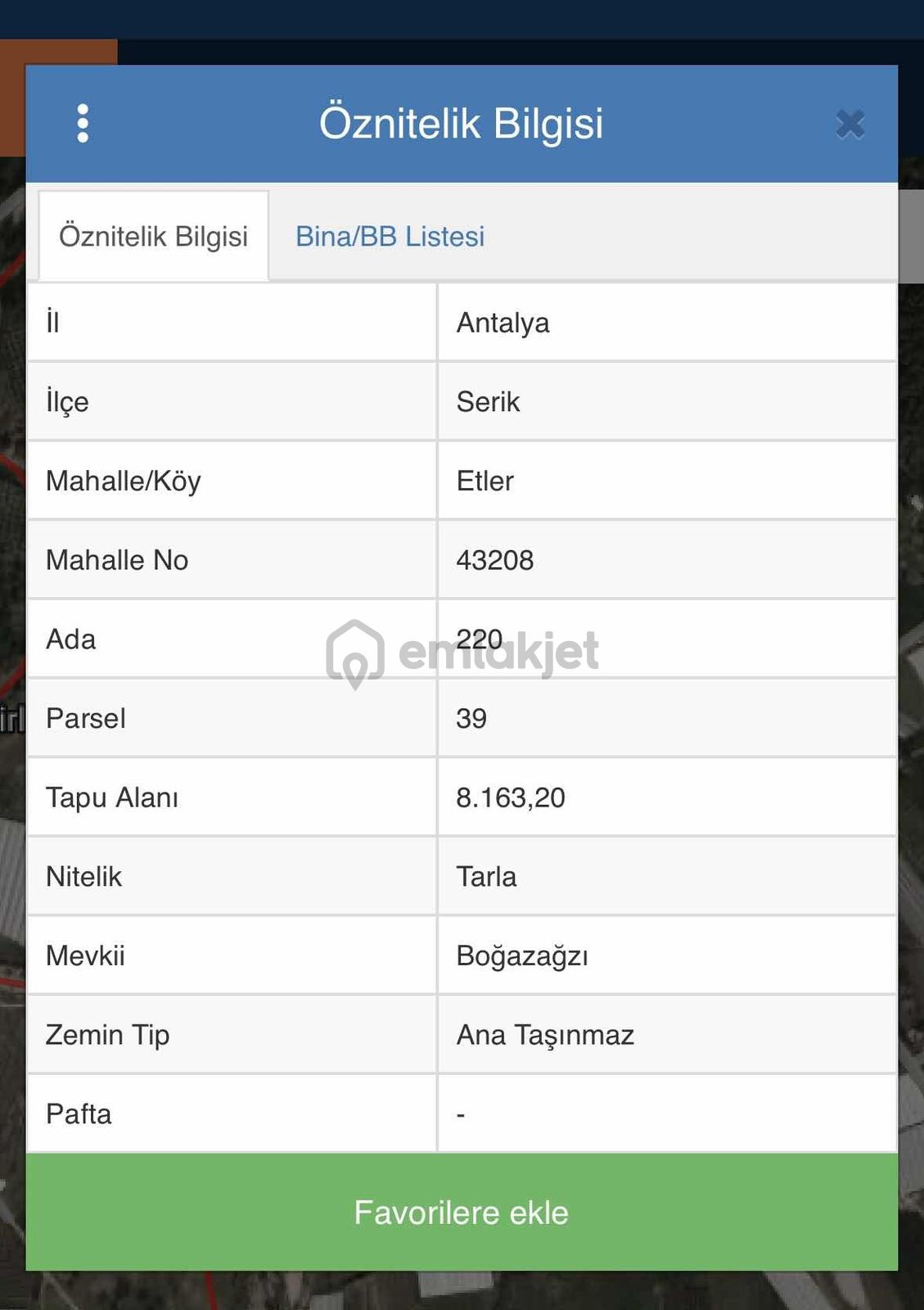 Zırlankaya Mahallesi 8 Dönüm Tek Tapu Tarla - 7