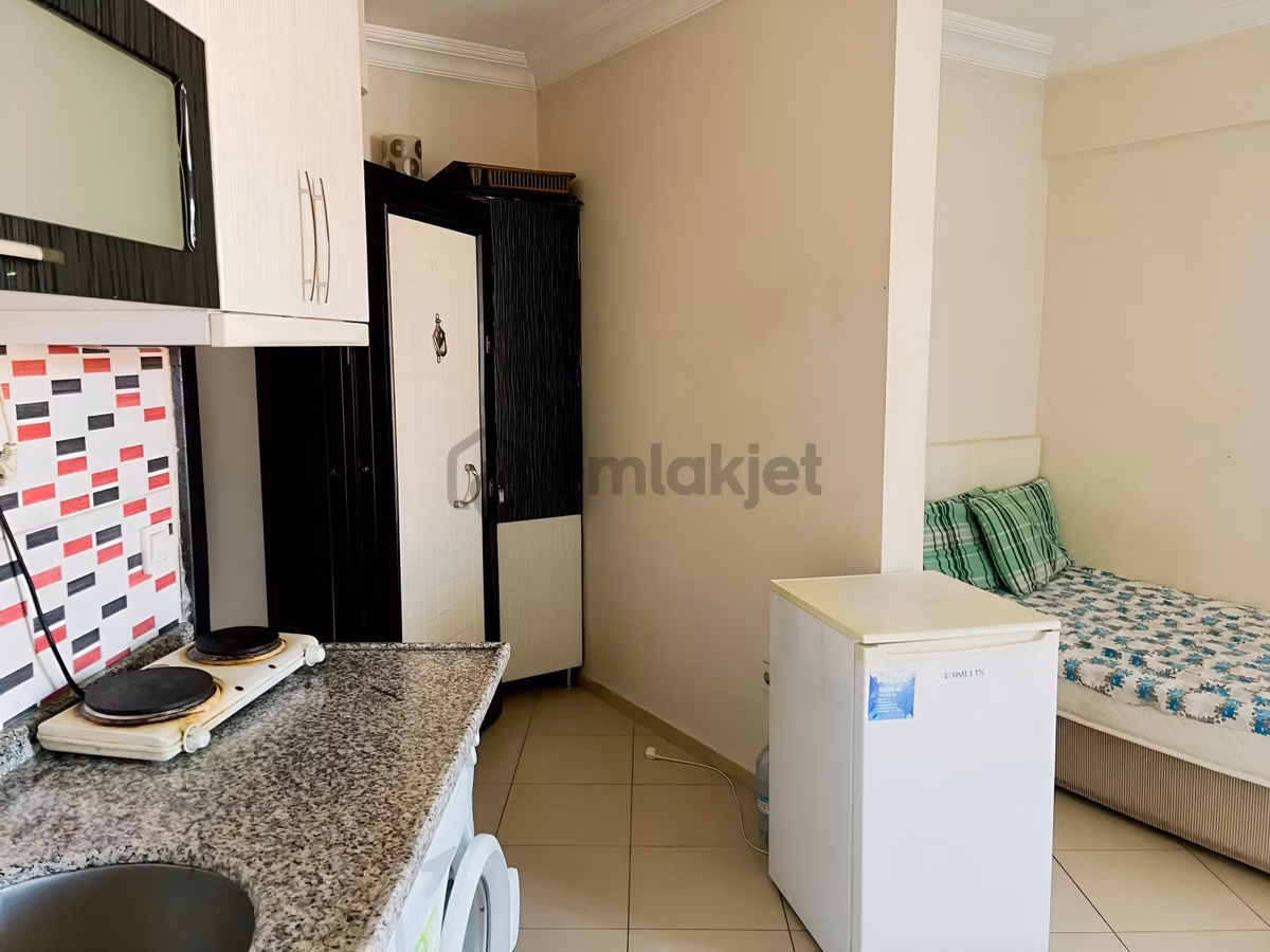 Merkezde 1+0 Kiralık Apart - 7