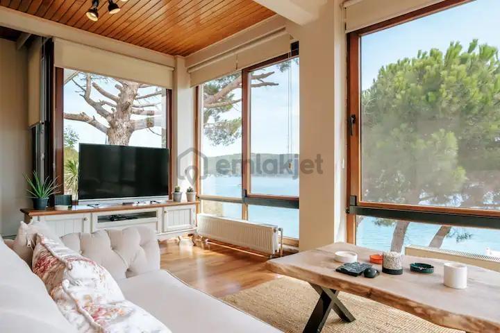 Sarıyerde Kesintisiz Boğaz Manzaralı 4+2 Müştemilatlı Villa - 7