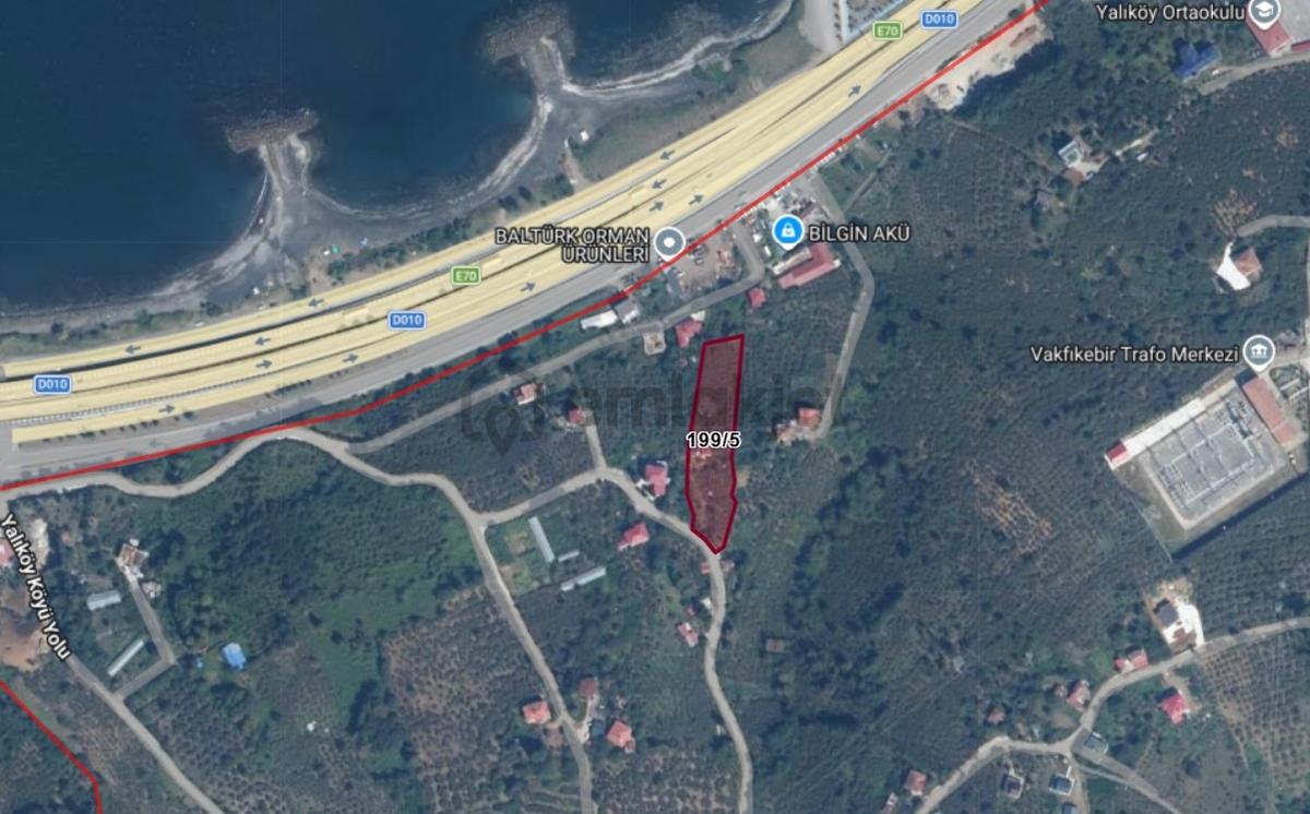 Mabel'den Vakfıkebir/ Yalıköy'de İmarlı Satılık 3.500 M2 Arsa - 9