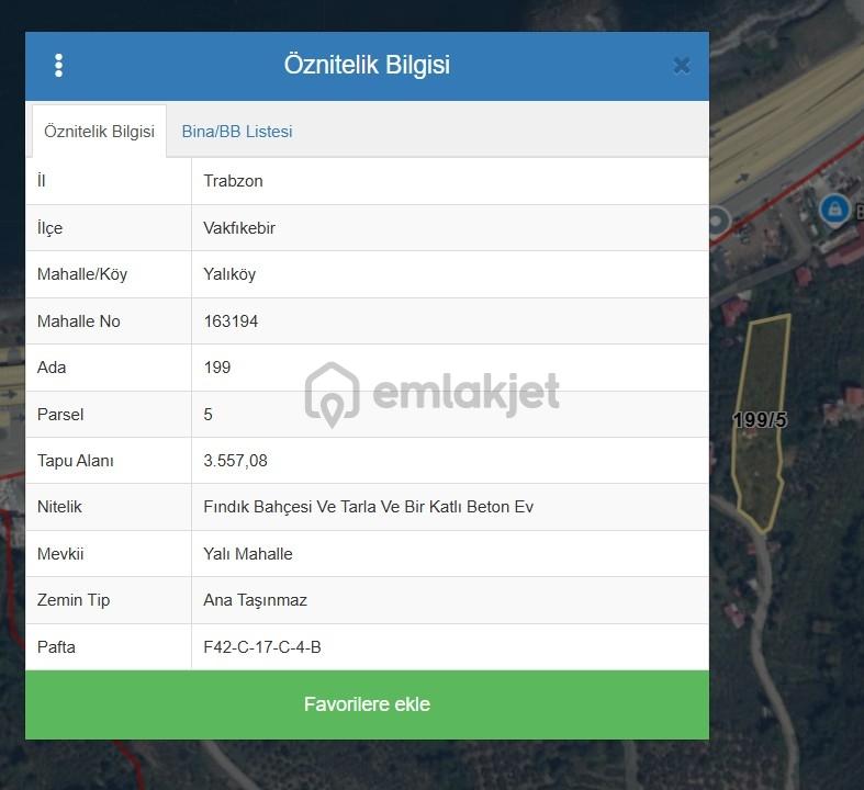 Mabel'den Vakfıkebir/ Yalıköy'de İmarlı Satılık 3.500 M2 Arsa - 10
