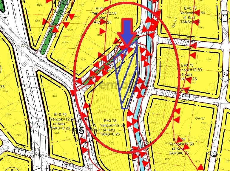 Mabel'den Adacık'ta 4 Kat İmarlı 1.600 M2 Satılık Fırsat Arsa - 14
